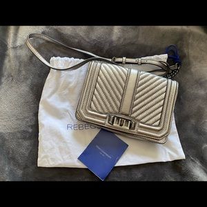 ⭐️ Rebecca Minkoff silver purse